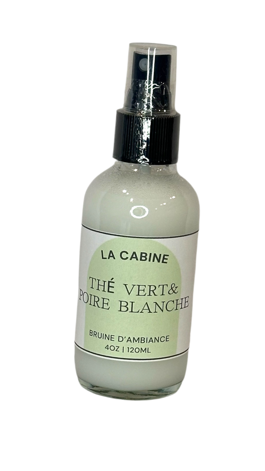 Bruine d'ambiance | Thé vert & Poire blanche