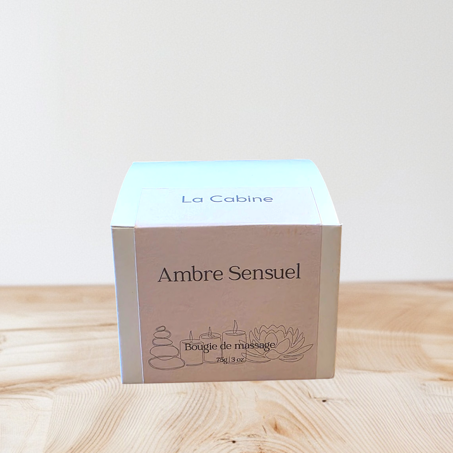 Bougie Massage | Ambre sensuel