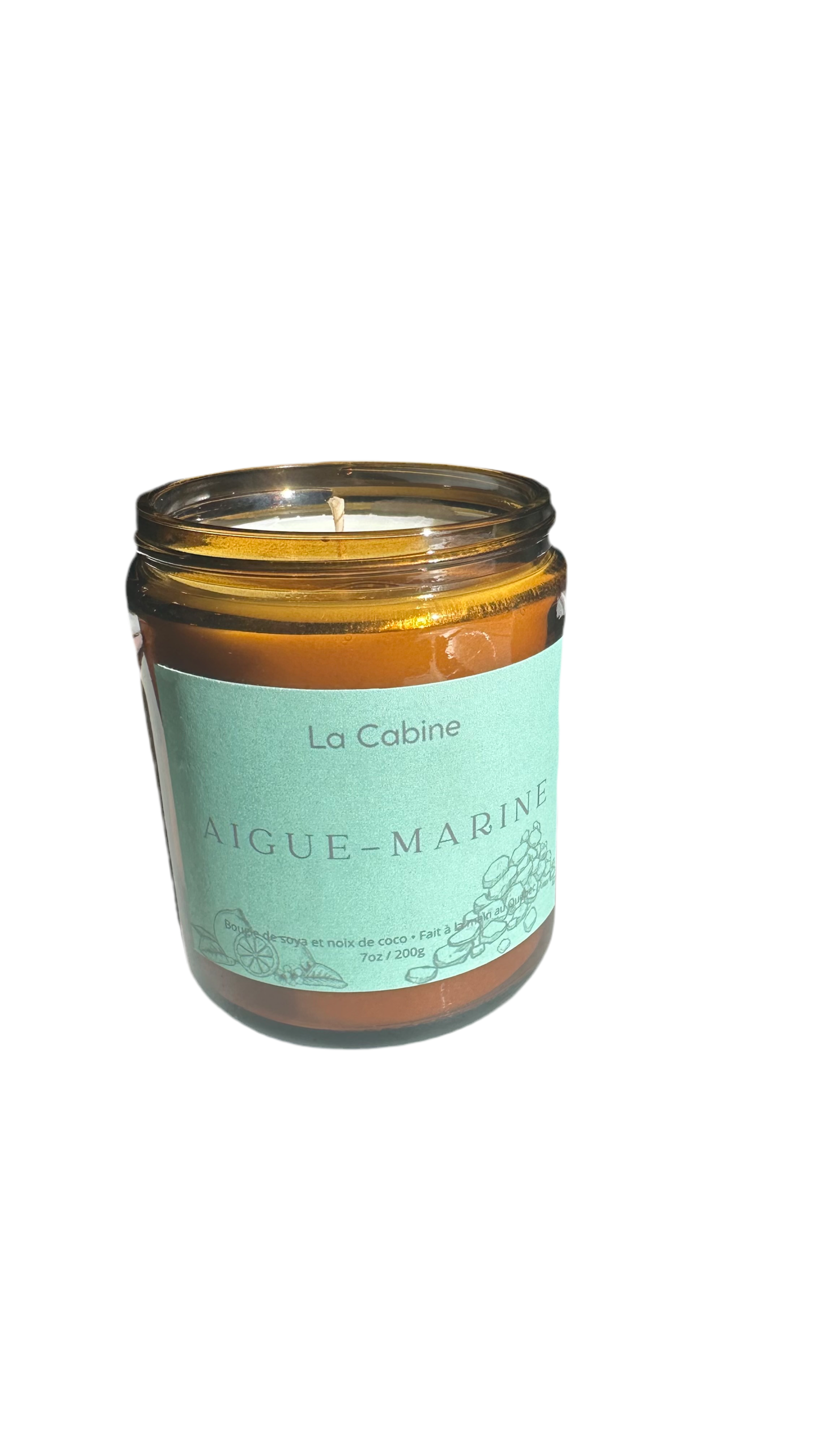 Bougie | Aigue-marine