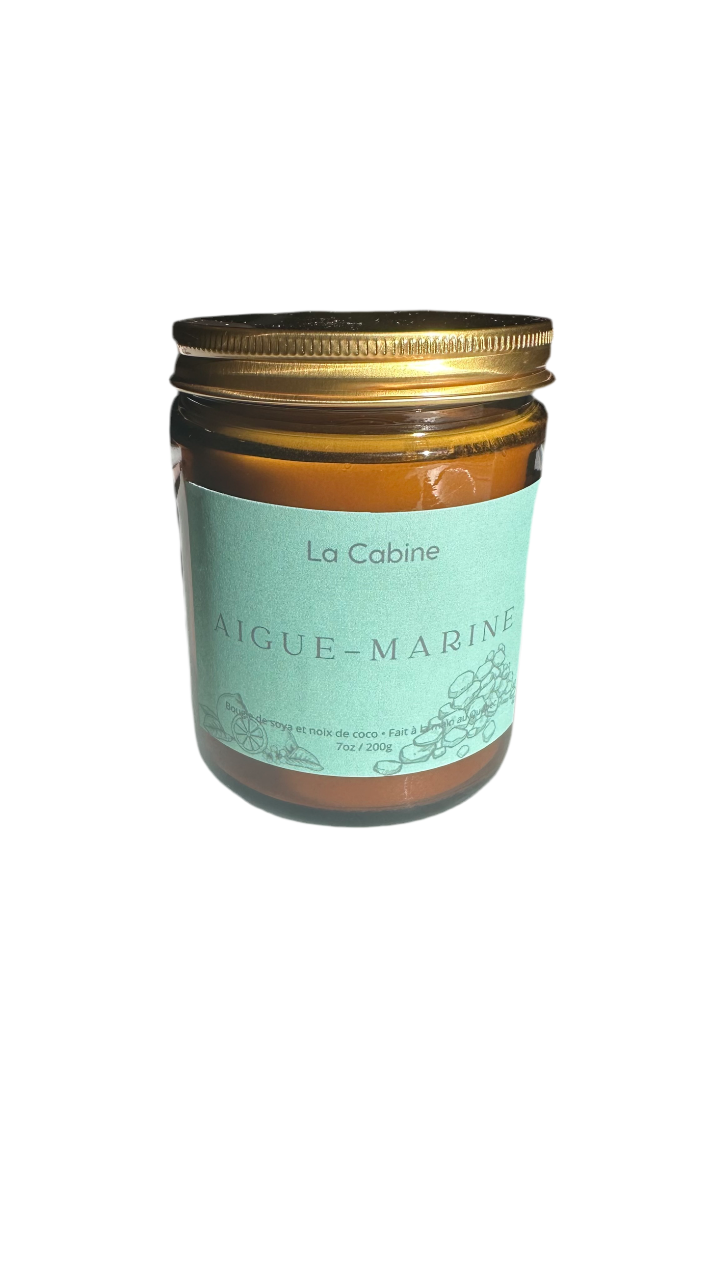 Bougie | Aigue-marine