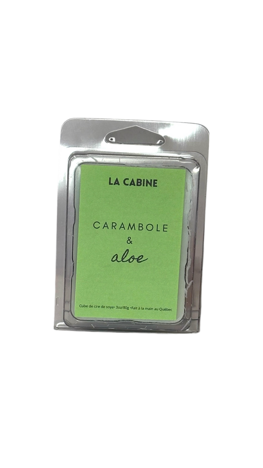 Cubes de cire | Carambole & Aloe
