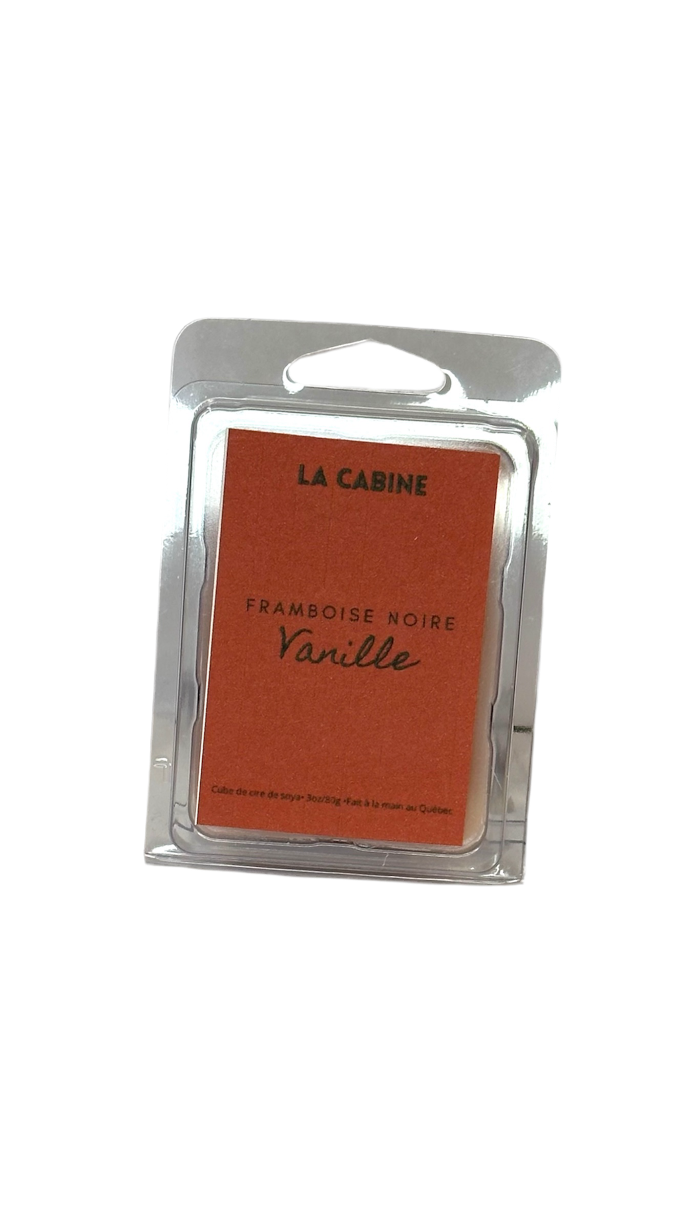 Cube de cire | Framboise noire & Vanille
