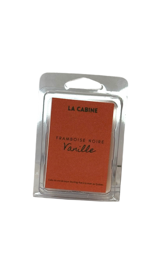 Cube de cire | Framboise noire & Vanille